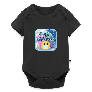 Happy New Year, colorful theme. - Baby Premium short-sleeve bodysuit - black - Front