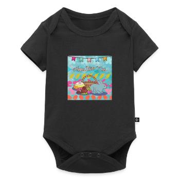 Joyeux Noël, Noël. - Body à manches courtes Premium Bébé - noir - Devant