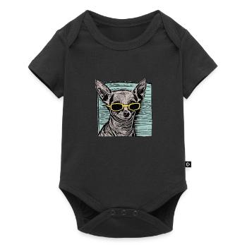 Ay Chihuahua - Baby Premium short-sleeve bodysuit - black - Front