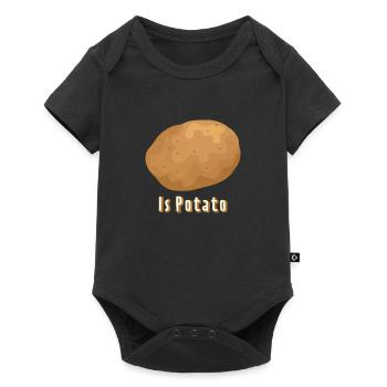 stephen colbert is potato - Baby Premium short-sleeve bodysuit - black - Front