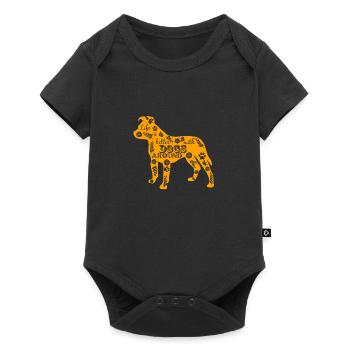 Notes - Body à manches courtes Premium Bébé - noir - Devant