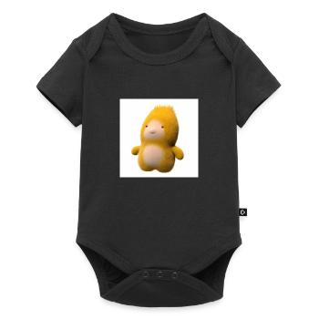 Welchen Weg bin ich jetzt gegangen in Niedlich - Baby Premium Kurzarmbody - Schwarz - Vorne