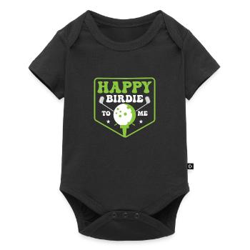 Joyeux Birdie à moi Golf Golf - Body à manches courtes Premium Bébé - noir - Devant