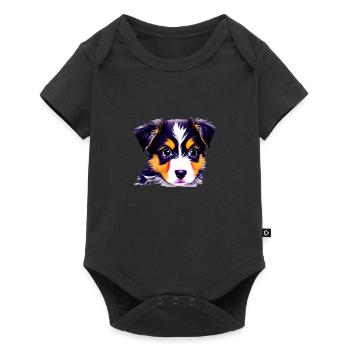 Dog Love Dogs Dog Berger Dog Propriétaire de chien - Body à manches courtes Premium Bébé - noir - Devant