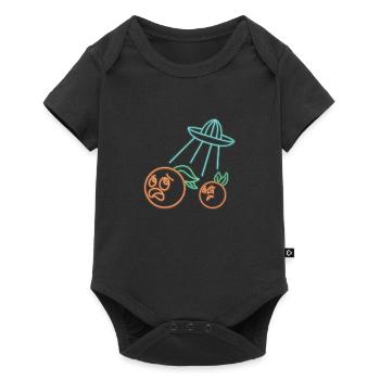 Presse-agrumes orange Ufo - Body à manches courtes Premium Bébé - noir - Devant
