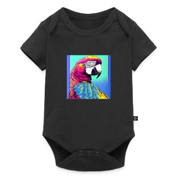 Ara néon - Body à manches courtes Premium Bébé - noir - Devant