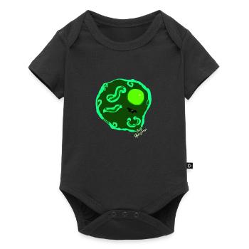 Œuf au plat par Isabel B. - Body à manches courtes Premium Bébé - noir - Devant