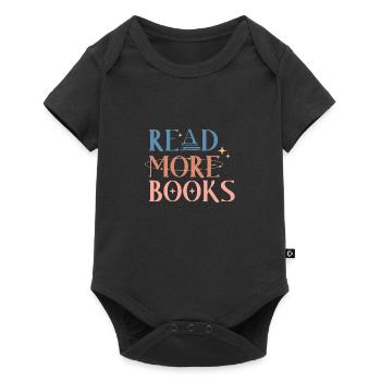 Read more Books - Baby Premium short-sleeve bodysuit - black - Front