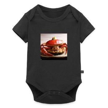 a crab-minded citizen - Baby Premium short-sleeve bodysuit - black - Front