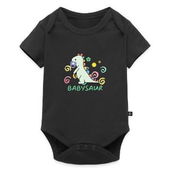 Babysaure - Body à manches courtes Premium Bébé - noir - Devant
