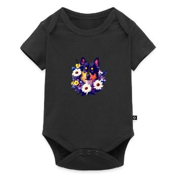 Dog Dog Owner Dog Lover Dog Owner - Baby Premium short-sleeve bodysuit - black - Front