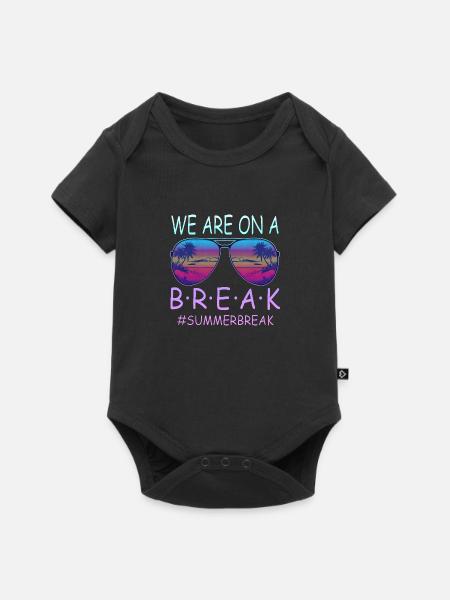 Abschlussfeier 2024 Abiturfeier - Baby Premium Kurzarmbody - Schwarz
