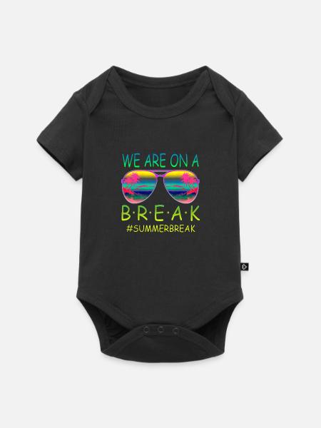 Abschlussfeier 2024 Abiturfeier - Baby Premium Kurzarmbody - Schwarz