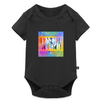 Anime colorful - Baby Premium short-sleeve bodysuit - black - Front