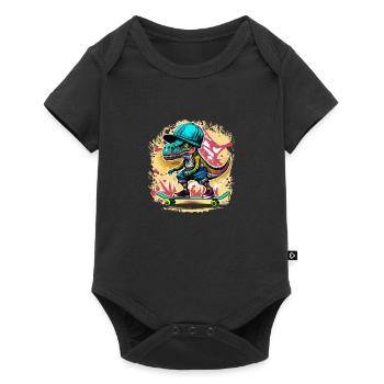 IMG 1484 - Baby Premium Kurzarmbody - Schwarz - Vorne
