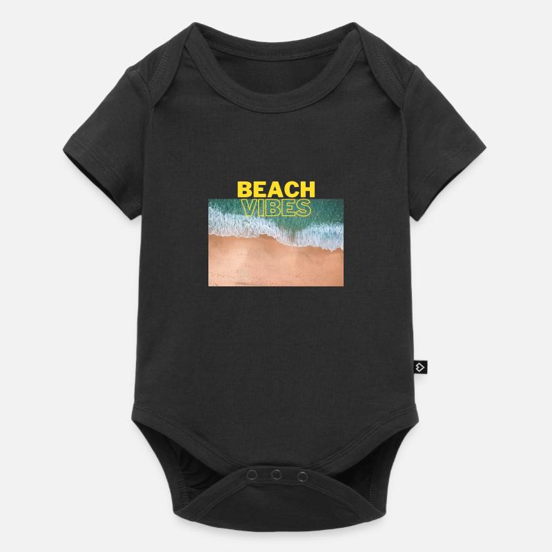 Plage 17 - Body à manches courtes Premium Bébé - noir