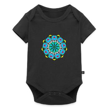 Modèle - Body à manches courtes Premium Bébé - noir - Devant