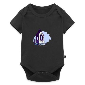Cemetery Grave Crypt - Baby Premium short-sleeve bodysuit - black - Front