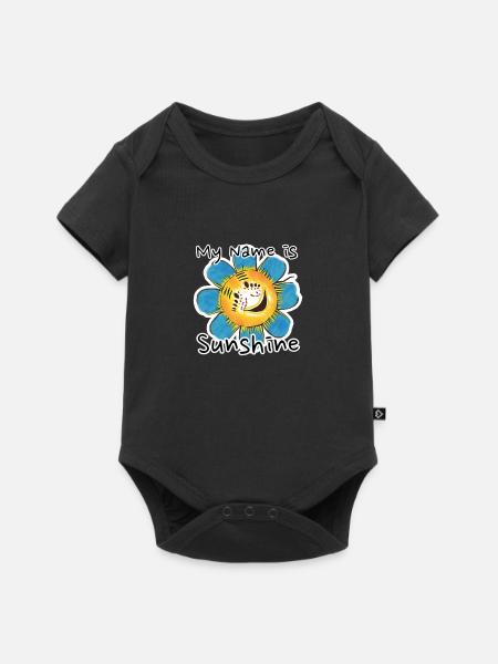 Sprüche - Baby Premium Kurzarmbody - Schwarz