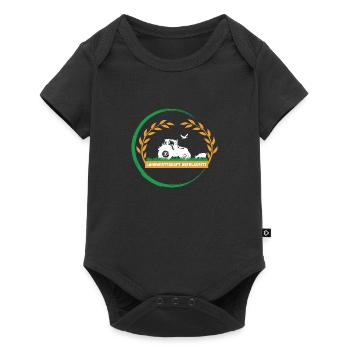 Standard Size PNG weiß - Baby Premium Kurzarmbody - Schwarz - Vorne