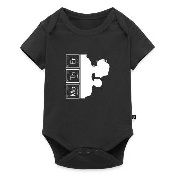 Mother Periodic Table - Body à manches courtes Premium Bébé - noir - Devant