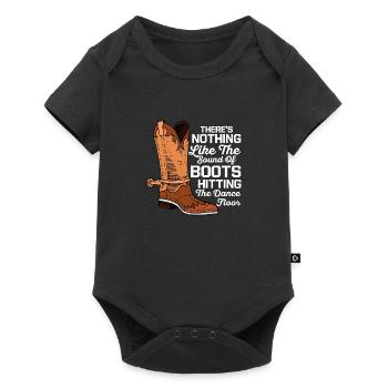 Il n’y a rien de tel que le son de la ligne Boots Danc - Body à manches courtes Premium Bébé - noir - Devant