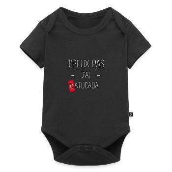 J'peux pas j'ai Batucada - Body à manches courtes Premium Bébé - noir - Devant