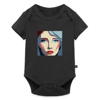 Women / Feminin / Art - Baby Premium Kurzarmbody - Schwarz - Vorne