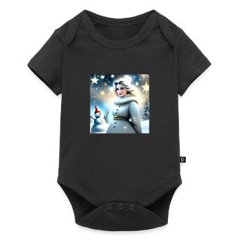 Joyeux Noel #12 - Body à manches courtes Premium Bébé - noir - Devant