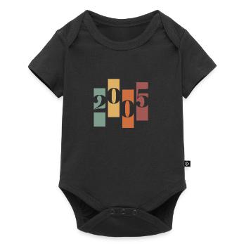2005 Vintage Retro - Baby Premium short-sleeve bodysuit - black - Front