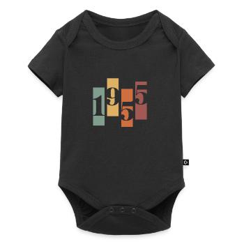 1955 Vintage Retro - Baby Premium short-sleeve bodysuit - black - Front