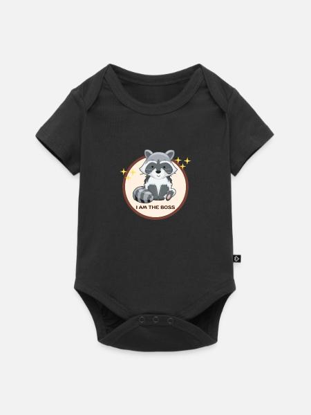 I AM THE CHEFFE - Baby Premium Kurzarmbody - Schwarz
