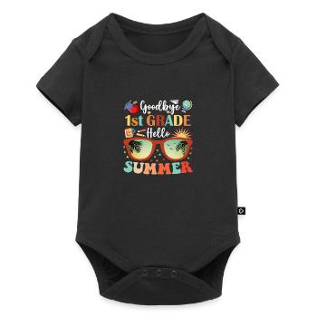 Au revoir la 1ère année Bonjour l’été - Body à manches courtes Premium Bébé - noir - Devant