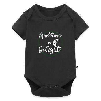 Geek Joyous Journey Birthday Humor Inner Joy - Baby Premium short-sleeve bodysuit - black - Front