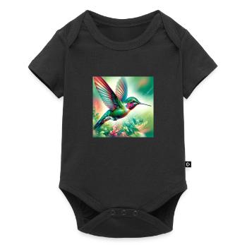 Colibri - Body à manches courtes Premium Bébé - noir - Devant