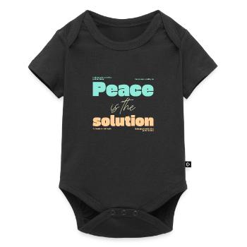 Mental Health - Baby Premium short-sleeve bodysuit - black - Front