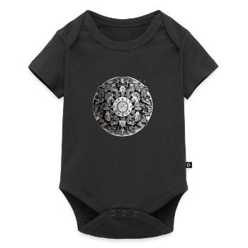 Mandala - Body à manches courtes Premium Bébé - noir - Devant