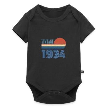 Vintage 1934 - Baby Premium short-sleeve bodysuit - black - Front