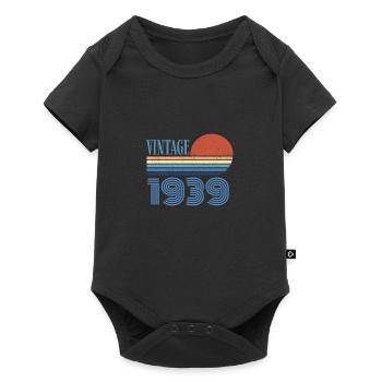 Vintage 1939 - Baby Premium short-sleeve bodysuit - black - Front