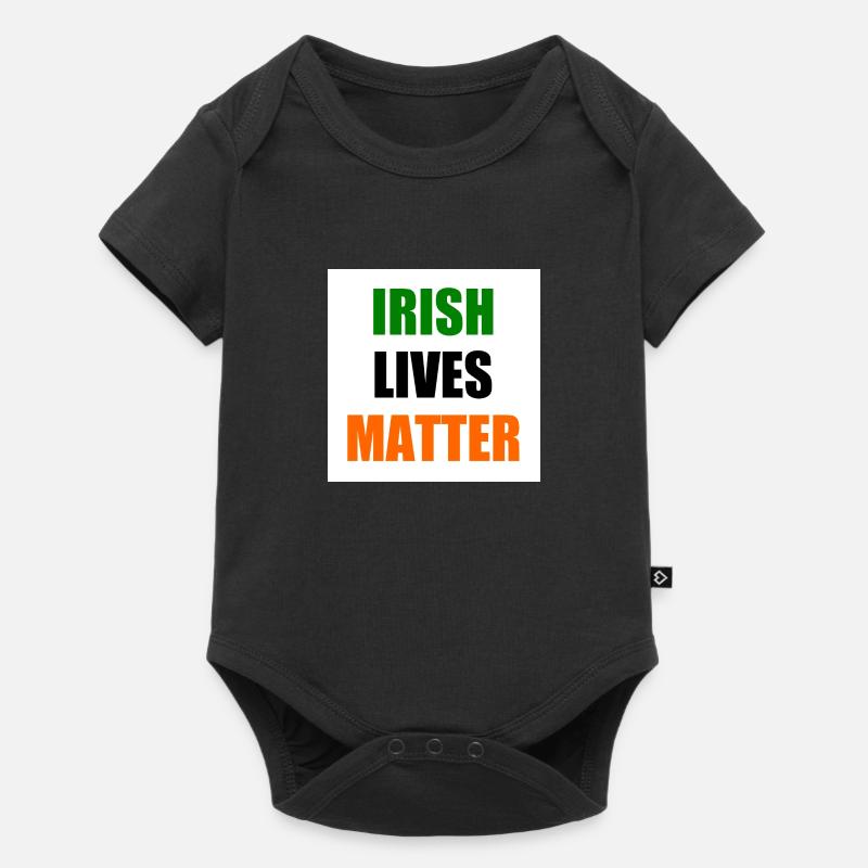Irish lives matter - Body à manches courtes Premium Bébé - noir