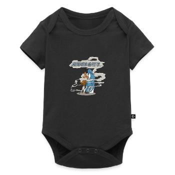 Augur Say's No - Baby Premium Kurzarmbody - Schwarz - Vorne