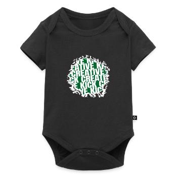 humor soccer community funny sayings soccer teams - Baby Premium Kurzarmbody - Schwarz - Vorne