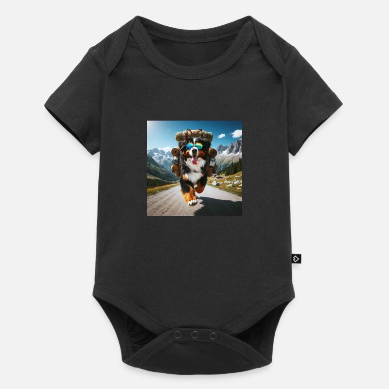 Bouvier bernois - Body à manches courtes Premium Bébé - noir