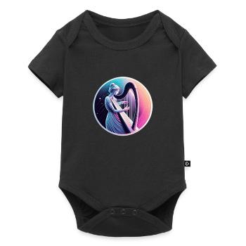 Lumiharp - Body à manches courtes Premium Bébé - noir - Devant