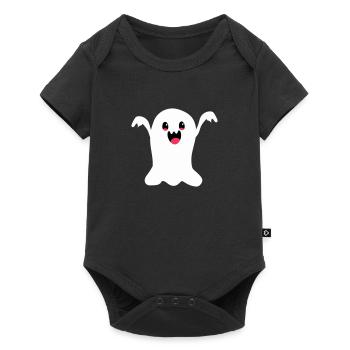 spirit - Baby Premium short-sleeve bodysuit - black - Front