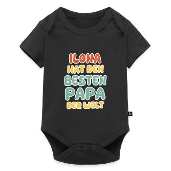 Gift for Ilona - Baby Premium short-sleeve bodysuit - black - Front