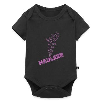 Madleen comme l’eau - Body à manches courtes Premium Bébé - noir - Devant