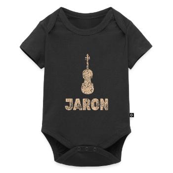 Viola Jaron - Baby Premium short-sleeve bodysuit - black - Front