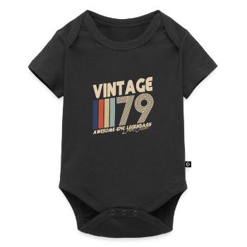 1979 - Baby Premium short-sleeve bodysuit - black - Front