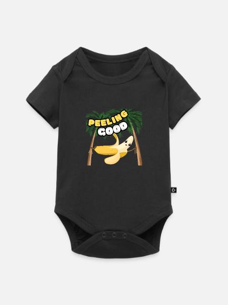 Peeling Good - Baby Premium Kurzarmbody - Schwarz